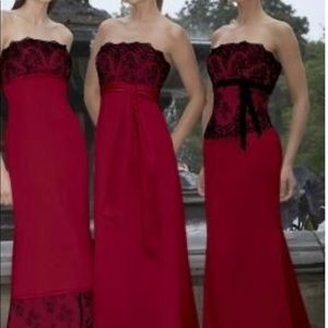 Alexia Designs Bridesmaid Gown (NWT) STRAPLESS